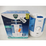 Vicks VUL600C CoolRelief Ultrasonic Cool Mist Humidifier 4.5L/1.2G Filter Free NEW