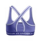 Under Armour 1369971 Girls Fitted Crossback Mid Solid Sport Bra Size YMD NWT