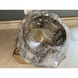 Chimney Cap, 6.3 inch Stainles Steel Round Chimney Cap, All Weather & Reinforced & Easy Installation, for Insulation Vent Cover Outside, Sil