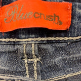 Blue Crush Denim Cutoff Shorts Women's 8 Blue Cotton Spandex