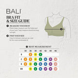 Bali Womens Comfort Revolution Wireless Bra, B3488X Beige