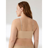 True & Co 16871 Womens Large True Body Lift Triangle Desert Beige Bra NWT