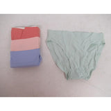 Halston Women’s 4 Pack of No Show Bikini Underwear / Spring Colours NEW
