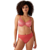 Wacoal 855303 Back Appeal Full Coverage T-Shirt Bra Mineral Red