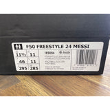 ADIDAS UNISEX-ADULT F50 MESSI FREESTYLE Soccer Shoes US11 Men NEW
