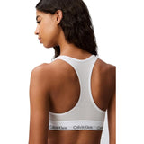 Calvin Klein F3785-100 Cotton Unlined Wireless Bralette Bra White Size M NWT