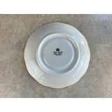 Royal Albert Floral Setting Ribbed  Fine Bone China Tea Cup And Saucer Set