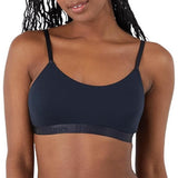 Hanes AUS202 Originals Ultra Supersoft String Bralette Black