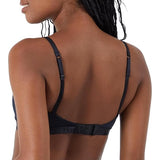 Hanes AUS202 Originals Ultra Supersoft String Bralette Black