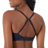 Hanes AUS202 Originals Ultra Supersoft String Bralette Black