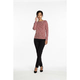 H&M Women's Pink Long Sleeve Woven looking Size XS Shell Blend