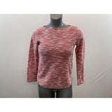 H&M Women's Pink Long Sleeve Woven looking Size XS Shell Blend