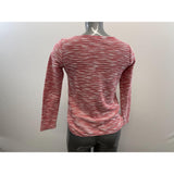 H&M Women's Pink Long Sleeve Woven looking Size XS Shell Blend