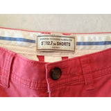 Old Navy Women's Red Flat Front Low Rise Short Shorts Size 2