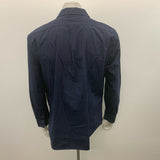 Gap Premium Dress-Casual Shirt Men's XL Blue pinstripe Cotton long sleeve button