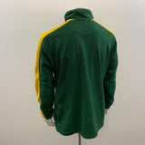 NFL Men's Green Bay Packers Green Long Sleeved 1/4 Zip Sweatshirt Medium