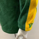 NFL Men's Green Bay Packers Green Long Sleeved 1/4 Zip Sweatshirt Medium