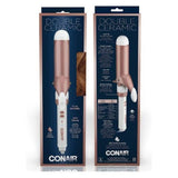 Conair Double Ceramic 1 1/2-Inch Curling Iron produces soft waves