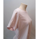 L.L Bean Women's Light Pink Short Sleeve Scoop Neck T Shirt