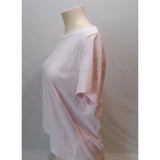 L.L Bean Women's Light Pink Short Sleeve Scoop Neck T Shirt