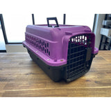 Pet Carrier Plastic with Metal door 20X12X12"