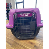 Pet Carrier Plastic with Metal door 20X12X12"