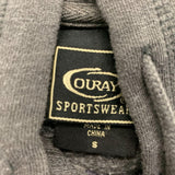 OSU Ohio State Buckeyes Full Zip Hoodie Men's Size Small Gray Long Sleeve Cotton Blend Jacket