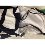 Nautica Womens Tankini Set Bathing Swimsuit UPF Protection, Medium Navy Blue NWT