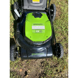 Greenworks MO13B00 21-inch, 13 Amp corded electric push lawn mower Lightly Used