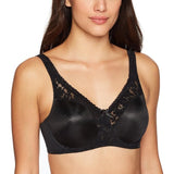 Warner's CA01244 Classic Firm Support Comfort Bra-Black