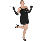 Dreamgirl Costume Womens Flapper Dress Black Medium NWOT (dress only)