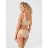 True & Co. True Body New Lift V Neck Bra 14838-230 Desert Large NWT