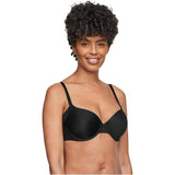 Warners RA3061A No Side Effects Underwire T-Shirt Bra Black