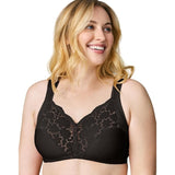Wonderbra Full Support Wire Free Bra  W2404 BLACK