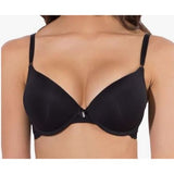 Smart & Sexy Style SA276 Women's Push Up Bra black w/ Lace Wings