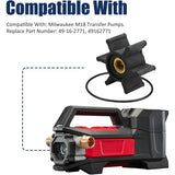 Brass Core Impeller Kit Compatible With Milwaukee M18 Transfer Pumps 49-16-2771