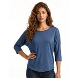Forever 21 Women's Blue Long Sleeve Tunic Top Size Small Polyester