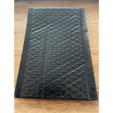 Poly Bubble Mailers 4x7 10 Pack Black