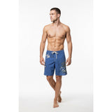 Rider & Edge Board Shorts Men's Size XL Blue Mesh Lined Swim Shorts