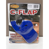 Markwort Batting Helmet C-Flap for Left Handed Batter (Royal Blue)