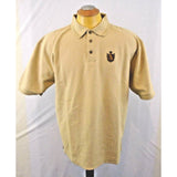 Walt Disney World Yellow Polo Pullover Large Cotton  Shirt