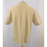 Walt Disney World Yellow Polo Pullover Large Cotton  Shirt