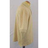 Walt Disney World Yellow Polo Pullover Large Cotton  Shirt