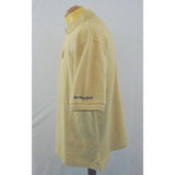Walt Disney World Yellow Polo Pullover Large Cotton  Shirt