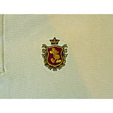 Walt Disney World Yellow Polo Pullover Large Cotton  Shirt