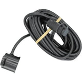 Lowrance 000-14886-001 9-Pin Shoot-Thru Hull M/H Chirp Transducer - No Temp, Black
