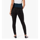Signature by Levi Strauss & Co. Gold Womens Maternity Skinny Jeans Black Medium