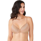Wacoal 855303 Womens Back Appeal Full Coverage T-Shirt Bra Praline