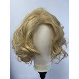 Blonde Costume Wig 16" Curly NEW