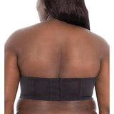 Goddess GD700213BLK Verity Underwire Strapless Bra 44H Black Convertible NWOT